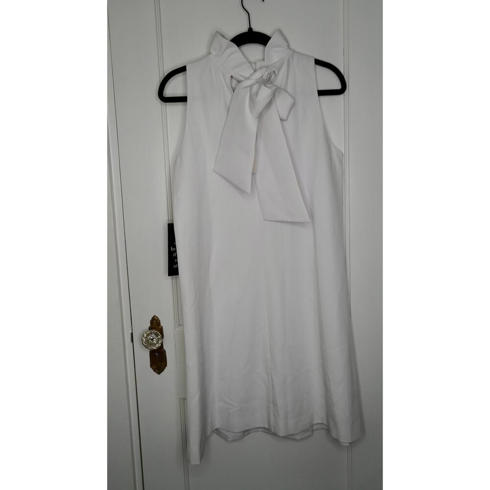 Tuckernuck White Ruffle-Neck Midi Dress - Picture 7 of 9